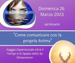 Comunicare con la Propria Anima: nuovo Seminario LAAV
